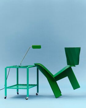 HAY Chisel lounge chair, lush green