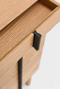 Ariake Column chest of drawers, oak