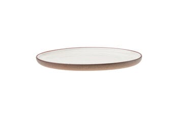 Vaidava Ceramics Assiette Earth Raw, 22 cm, marron - beige