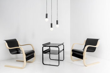 Artek Aalto armchair 42 "Small Paimio", black