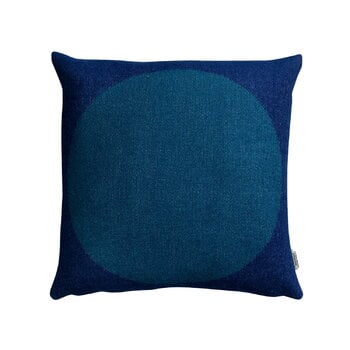 Røros Tweed Åsmund Bold cushion, 50 x 50 cm, yellow - blue