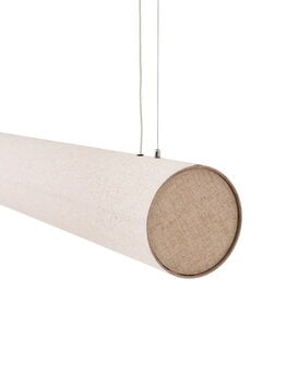 Audo Copenhagen Hashira Linear pendant, raw linen