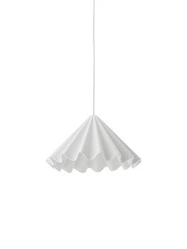 Audo Copenhagen Lampada a sospensione Dancing, 65 cm, bianco naturale