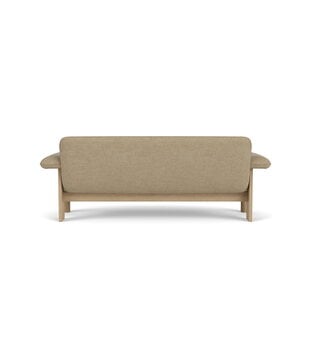 Audo Copenhagen Brasilia sofa, 2-seater, dark stained oak - Bouclé 02