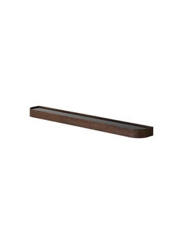 Audo Copenhagen Epoch shelf 150, dark stained oak - black