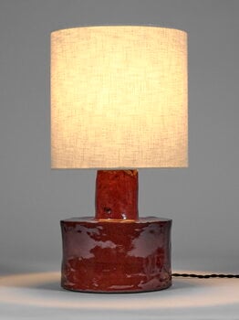 Serax Catherine table lamp, red - beige