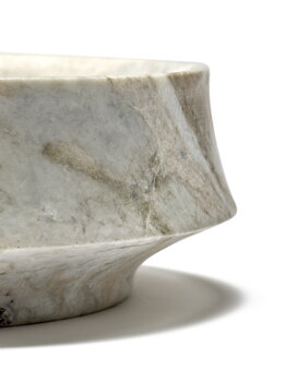 Serax Dune skål, M, 29 cm, ljusbrun marmor