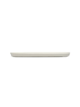 Serax Plat de service ovale Dune, S, 34 x 46 cm, albâtre