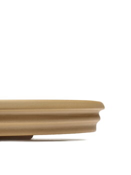 Serax Plat de service ovale Dune, S, 34 x 46 cm, argile