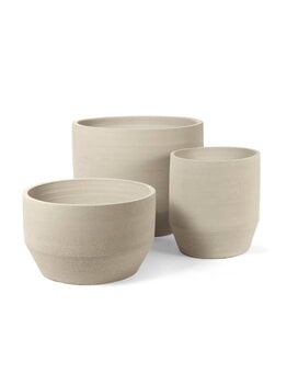 Serax Construct 02 kukkaruukku, S, beige, tuotteen lisäkuva