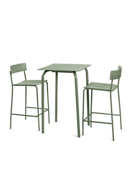 Serax August bar table, 65 x 64 cm, green