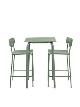 Serax August bar table, 65 x 64 cm, green