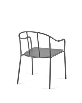 Serax Patio käsinojallinen tuoli, musta, tuotteen lisäkuva