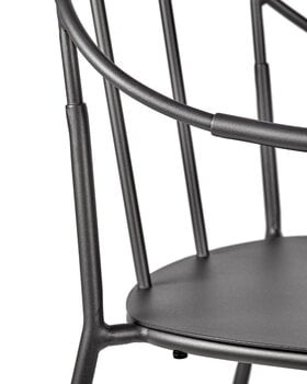Serax Patio käsinojallinen tuoli, musta, tuotteen lisäkuva