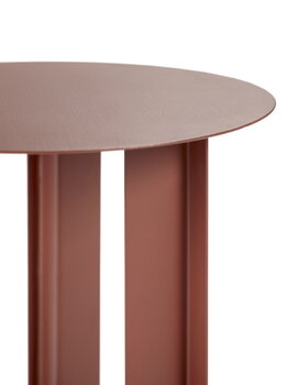 Serax Metal Sculptures side table, S, red tubes