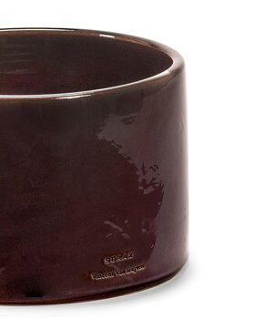 Serax Vaso 01 matala kukkaruukku, ruskea, tuotteen lisäkuva