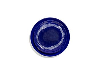 Serax Feast tallrik, M, 2 st, blå - vit