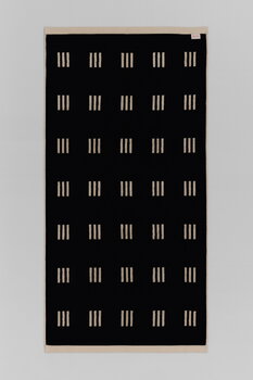 Baina Kylpypyyhe Claremont, 70 x 140 cm, sand - noir, tuotteen lisäkuva