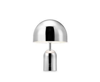 Tom Dixon Bell bärbar LED-bordslampa, silver