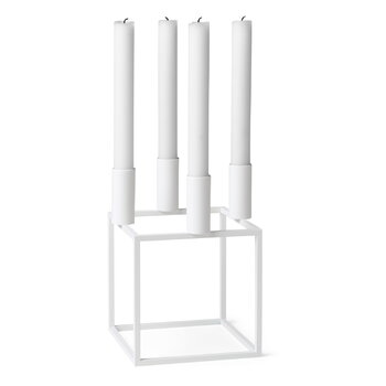 Audo Copenhagen Kubus 4 candleholder, white