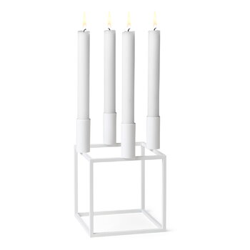 Audo Copenhagen Kubus 4 candleholder, white