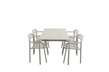 Cane-line Bliss dining table, 133 x 81 cm, sand, extra image