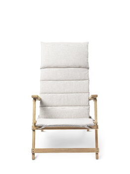 Carl Hansen & Søn Sedia a sdraio BM5568 con cuscino, teak - Heritage Papyrus 18006, immagine extra
