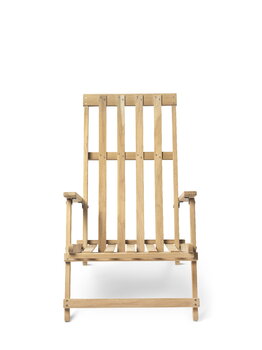Carl Hansen & Søn Sedia a sdraio BM5568 con cuscino, teak - Heritage Papyrus 18006, immagine extra