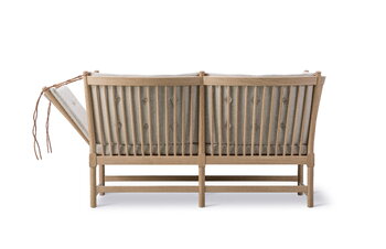 Fredericia Spoke-Back sohva, saippuoitu tammi - Natural Linen 003, tuotteen lisäkuva