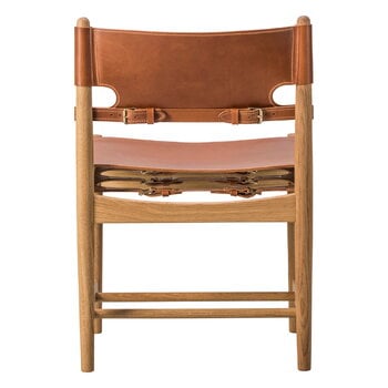 Fredericia The Spanish Dining Chair, cuir cognac - chêne huilé