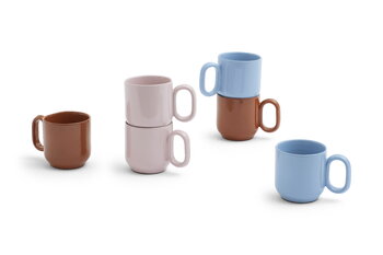 HAY Barro cup, set of 2, light blue