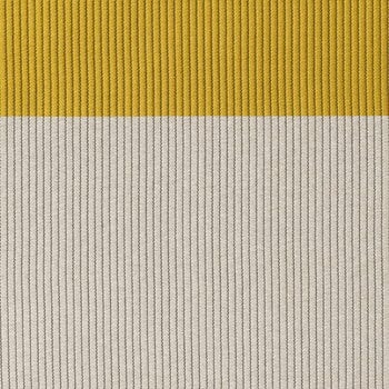 Woodnotes Beach In-Out rug, light sand - yellow