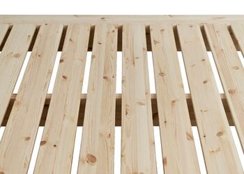 Vaarnii 017 Aamu bed frame, 160 cm, pine