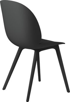 GUBI Beetle tuoli, muovi, musta
