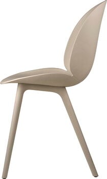 GUBI Chaise Beetle, édition plastique, new beige