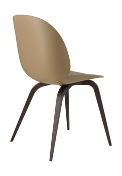 GUBI Beetle chair, smoked oak - pebble brown