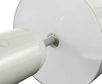 Tom Dixon Lampada da tavolo LED portatile Bell, grigia, immagine extra