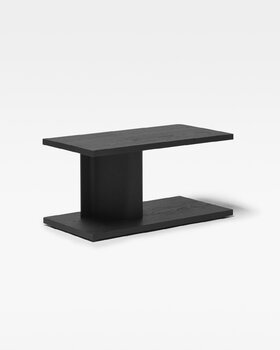 Massproductions Table Bit, chêne teinté noir