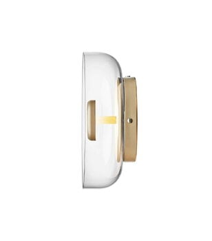 Nuura Blossi wall/ceiling lamp, Nordic gold - clear