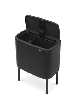 Brabantia Bo Touch Bin 11 + 23 L, matt black