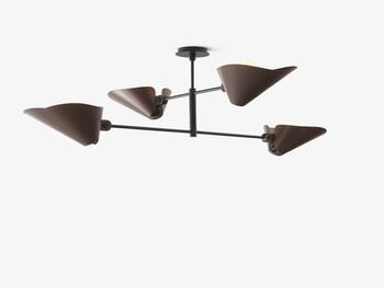 &Tradition Bonnet SC91 chandelier, bronzed - black