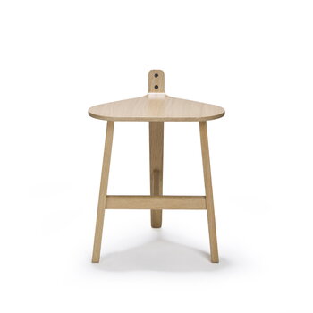 Karakter Bronco stool, lacquered oak