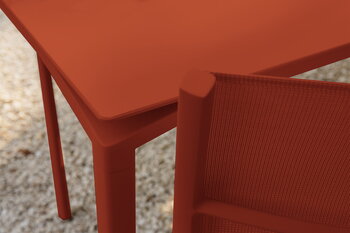 Fermob Calvi bord, 195 x 95 cm, röd ockra