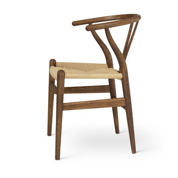 Carl Hansen & Søn CH24 Wishbone-stol, rökt oljad ek - naturlig snöre