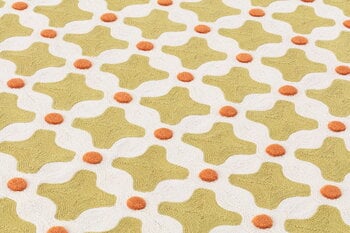 cc-tapis Criss cross matto, 242 x 302 cm, mustard, tuotteen lisäkuva