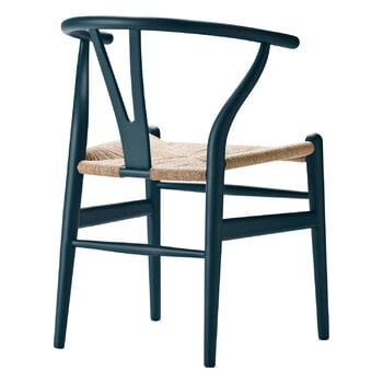 Carl Hansen & Søn CH24 Wishbone-stol, mjuk North Sea - naturlig snöre
