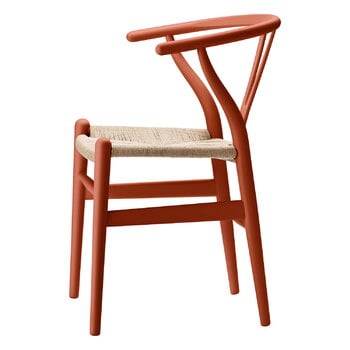 Carl Hansen & Søn CH24 Wishbone chair, soft terracotta - natural cord