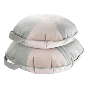 Wigiwama Cookie beanbag, small, misty green - dusty beige, extra image