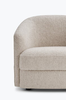 New Works Fauteuil lounge Covent, gris clair
