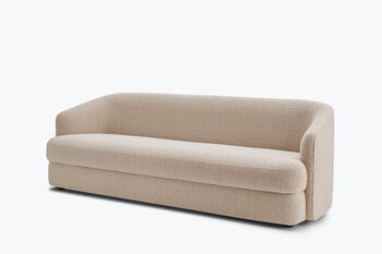 New Works Covent Sofa 3-Sitzer, tief, Hellbeige